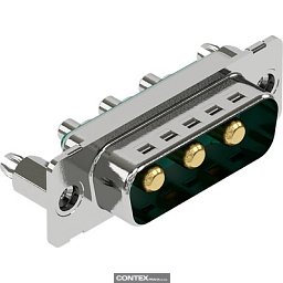 Obrázek pro produktD-Sub M 3W3 STR MA 20A UNC NM30 BL