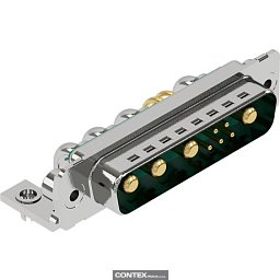 Obrázek pro produktD-Sub M 9W4 ANG MA 20A UNC NM30 BL