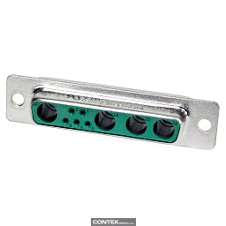 Obrázek pro produktD-SUB M 9W4 STR FE SCUP TH PL3