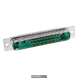 Obrázek pro produktD-SUB M 25W3 STR MA SCUP TH NM30