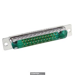 Obrázek pro produktD-SUB M 27W2 STR MA SCUP TH NM30