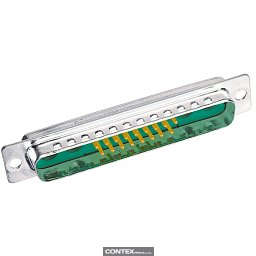 Obrázek pro produktD-SUB M 21W4 STR MA SCUP TH PL3