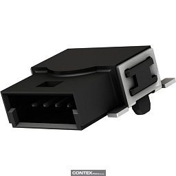 Obrázek pro produkthar-flexicon 1,27 MSH-4 T24 BK 560pcs