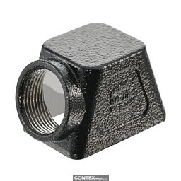 Obrázek pro produktHan-Modular Compact side entry M25 black