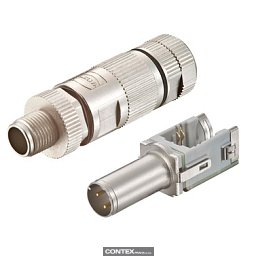 Obrázek pro produktpreLink M12 plug D-coded 4-pole Cat.5