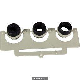 Obrázek pro produktM12 Slim Design seal 10 pcs (black/grey)