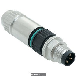 Obrázek pro produktCircular Connector with Harax M 8 / 4-po