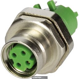 Obrázek pro produktM8 PCB Adapter 4pol Dcod. female