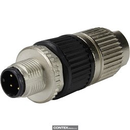 Obrázek pro produktHARAX M12 L 2 pole + PE male