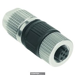 Obrázek pro produktCircular Connector w. Harax M12 L 5 F