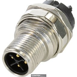 Obrázek pro produktM12 Power S - PCB male back  1pc