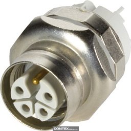 Obrázek pro produktM12-PCB-THR-2PC-5P-KCOD-F-STR- Front 1pc