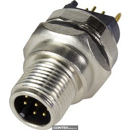 Obrázek pro produktPCB receptacle male front A-cod 8-pole