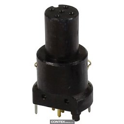 Obrázek pro produktM12 PCB receptacle female a-coded 4pol.