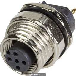 Obrázek pro produktPCB receptacle female back A-cod 4-pole