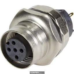 Obrázek pro produktPCB receptacle female front A-cod 4-pole