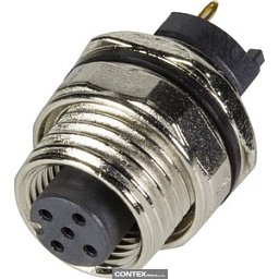 Obrázek pro produktPCB receptacle female back A-cod 5-pole