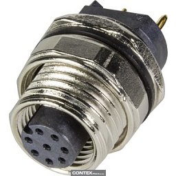 Obrázek pro produktPCB receptacle female back A-cod 8-pole
