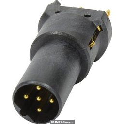 Obrázek pro produktM12 PCB receptacle male b-coded 5pol.