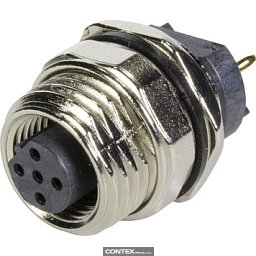 Obrázek pro produktPCB receptacle female back B-cod 5-pole