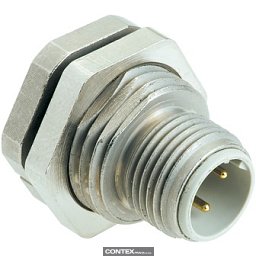 Obrázek pro produktM12 PFT D-coded 4-pole male