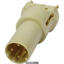 Obrázek pro produktM12 PCB receptacle male d-coded 4pol.
