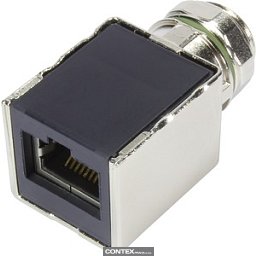 Obrázek pro produktAdapter M12 RJ45 Cat 5a straight