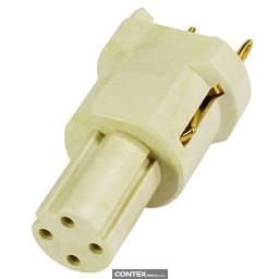 Obrázek pro produktM12 PCB receptacle female d-coded 4pol.