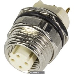 Obrázek pro produktPCB receptacle female back D-cod 4-pole