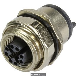 Obrázek pro produktM12 CAT5 Bu gerade HWM