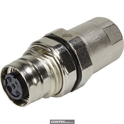 Obrázek pro produktM12 PFT Crimp SD Female 8pole A-Coded