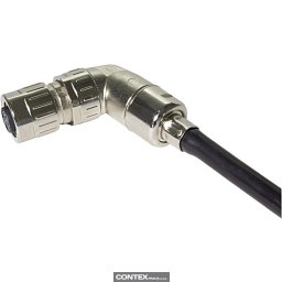 Obrázek pro produktM12 SD angled F A-cod 5-pole crimpflange