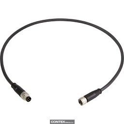 Obrázek pro produktM8 Cable Assembly 4-poles st/st f/m 6,0m