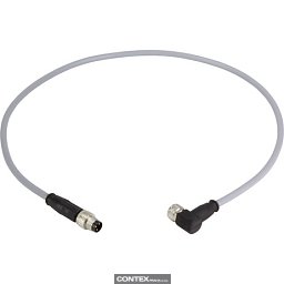 Obrázek pro produktM8 Cable Assembly 3-poles an/st f/m 0,5m