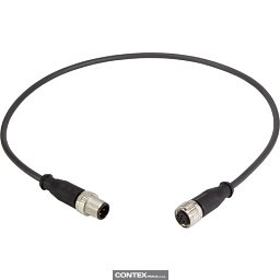 Obrázek pro produktM12 Cable Assembly A-cod st/st m/f 5,0m