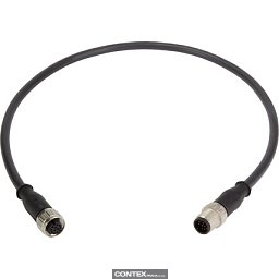 Obrázek pro produktM12 Cable Assembly A-cod st/st f/m 2,0m