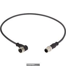 Obrázek pro produktM12 Cable Assembly A-cod st/an m/f 3,0m