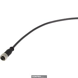 Obrázek pro produktM12 Cable Assembly A-cod st/- f/- 3,0m