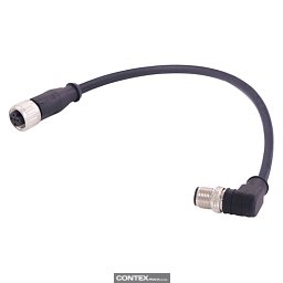 Obrázek pro produktM12 A-cod 4-pol an/st m/f PUR 5.0m