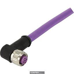 Obrázek pro produktM12 Cable Assembly B-cod an/- f/- 2,0m