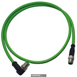Obrázek pro produktM12 Cable Assembly D-cod an/st m/m 5.0m