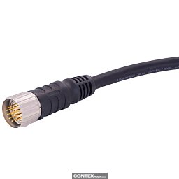 Obrázek pro produktM23_17P MA,Int-thread,STR PUR cable,10M