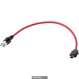 Obrázek pro produktix Ind. - DB RJ45 Cat.6A FRNC red 1,0m