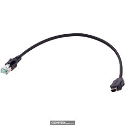 Obrázek pro produktix Ind. - DB RJ45 Cat.6A FRNC black 10m