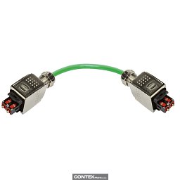 Obrázek pro produktFO CABLE ASSY-5M-2xPP Metal SCRJ MM POF
