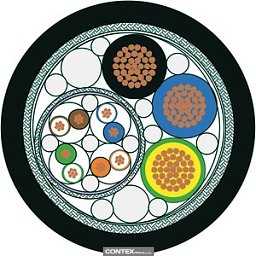 Obrázek pro produktHYBRID OUTDOOR CABLE AWG26/7,10M,RING