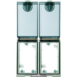 Obrázek pro produktDouble Frame, Ni plated, plastic cover