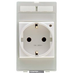Obrázek pro produktPlug socket module Germany w. LED (VDE)