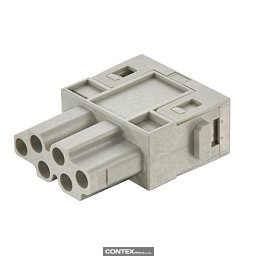 Obrázek pro produktHan® E Push-In module, female 0,5-2,5mm²