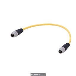 Obrázek pro produktM12 X-cod 8-pol st/st m/m PUR 10m